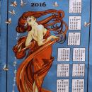 Kalendář plátěný